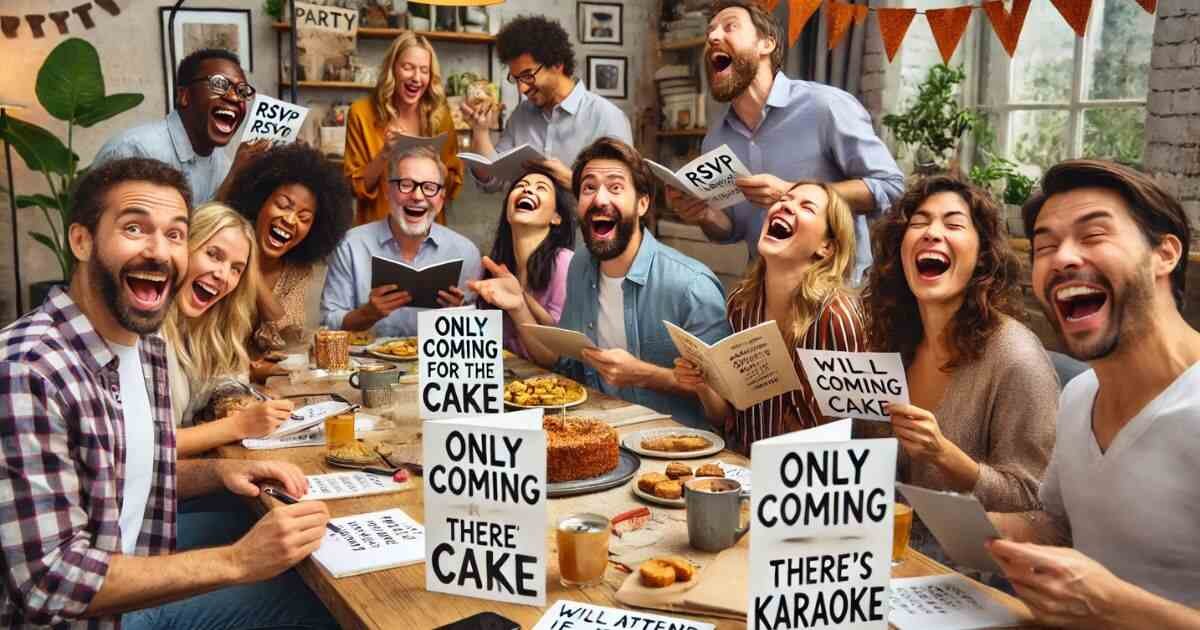 110+ Funny RSVP Responses to Set the Mood for the Event