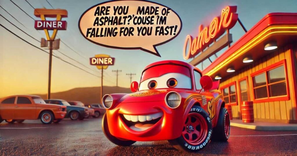160+ Best Lightning McQueen Pick-Up Lines And Rizz 2025