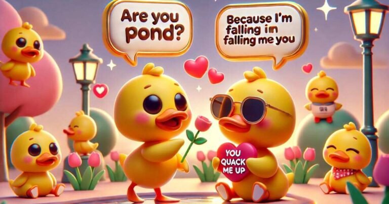 210+ Cute Duck Pick-Up Lines & Rizz