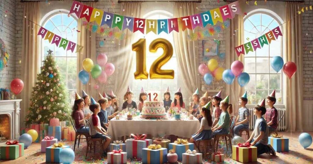 60+Best Happy 12th Birthday Wishes in 2025