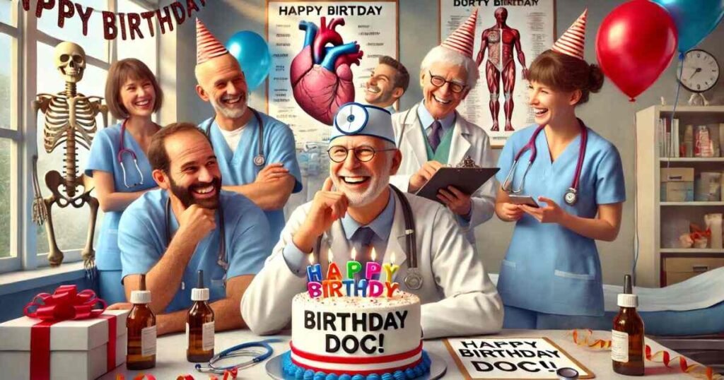 Funny Birthday Wishes for Doctors