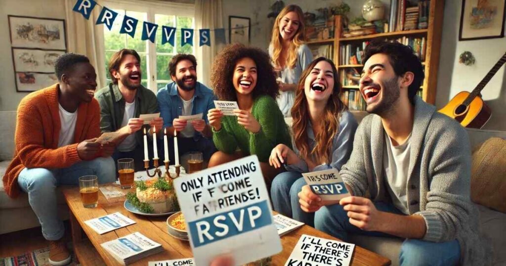 Funny RSVP Responses for Friends