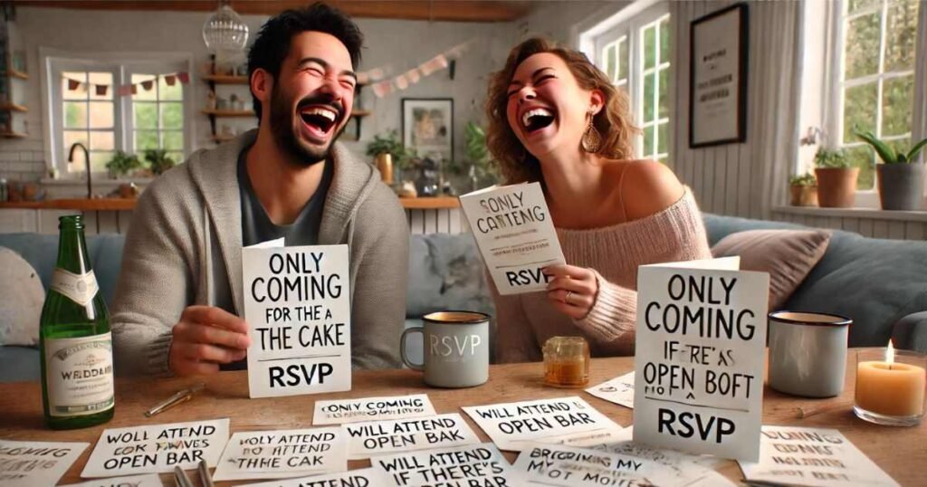 Funny RSVP Wedding Responses