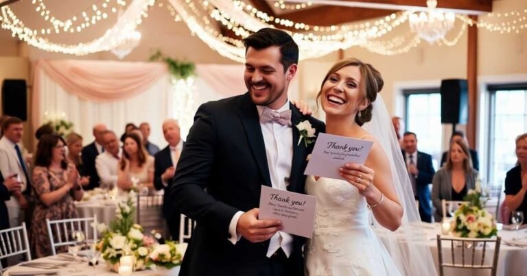 40+ Exceptional Thank You Messages After Wedding