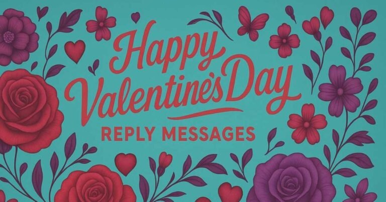 40+ Heartfelt Happy Valentines Day Reply Messages