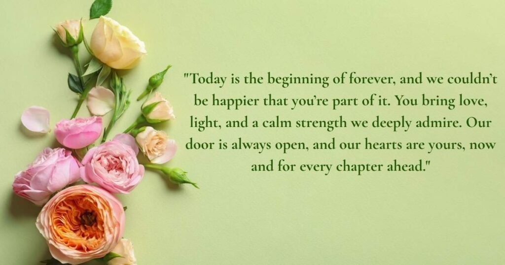 A Special Wedding Day Letter for Your New Daughter-in-Law
