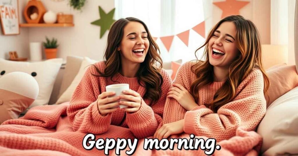 Funny Good Morning Messages for My Sister