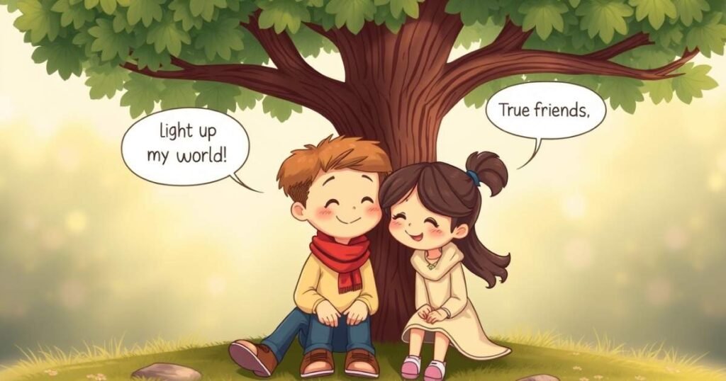 Good Heart Touching Friendship Messages To Send Your Friend