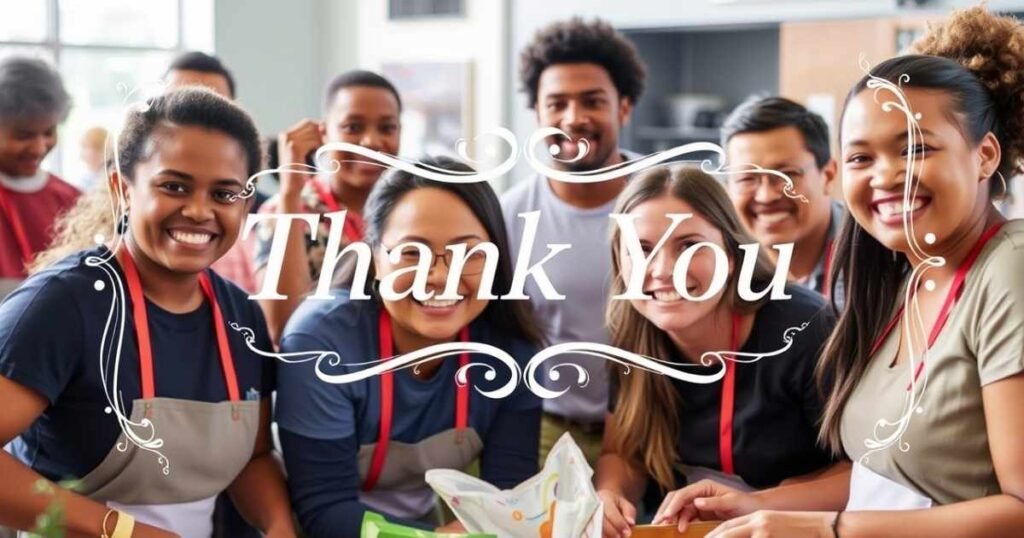 Inspirational Thank You Messages for Volunteers