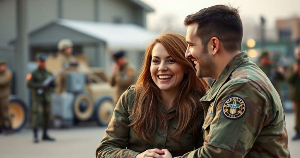 Romantic Yet Funny Messages for Your Military Man