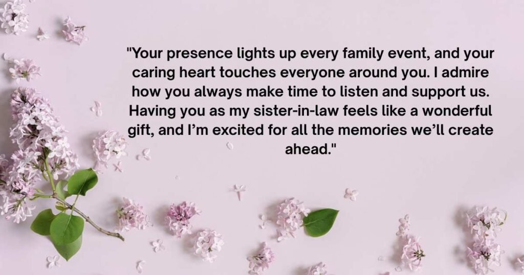 Sweet Messages for My Sister-in-Law