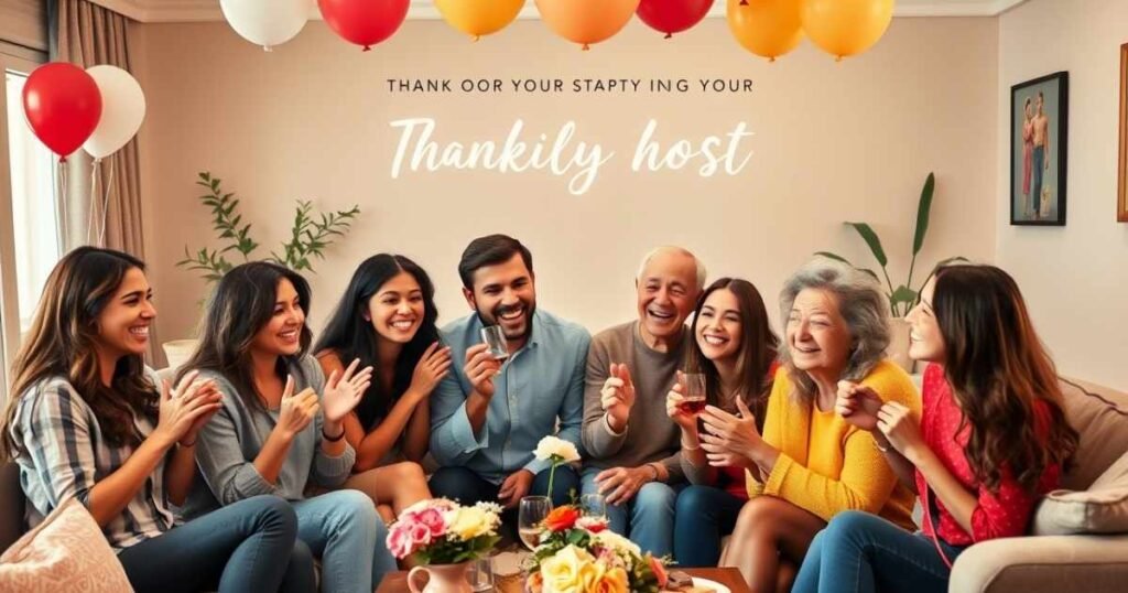 Top 20+ Thank You Messages for Party Host