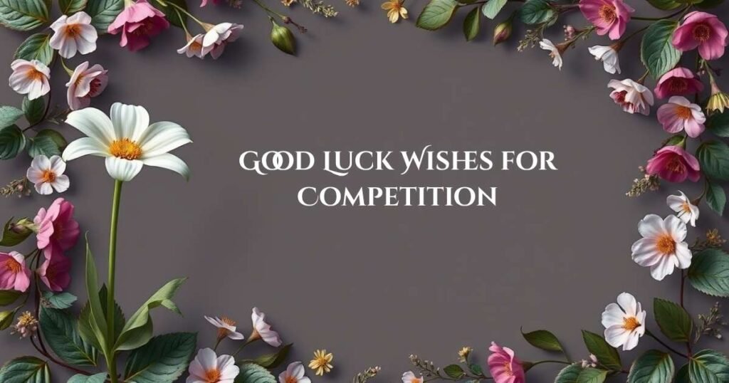 Good Luck Wishes for Competition