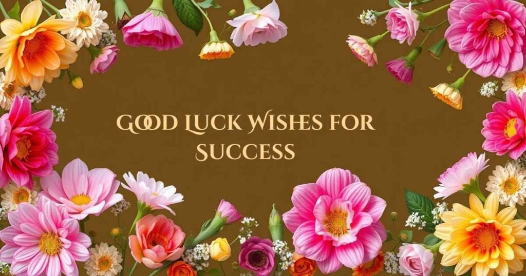 Good Luck Wishes for Success